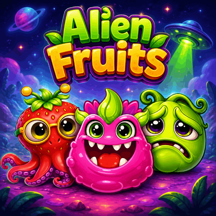 Alien Fruits - Cosmic northern lights slot game