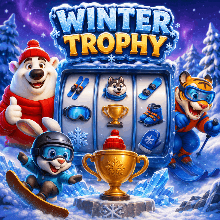 Winter Trophy - Northern winter aurora slot game